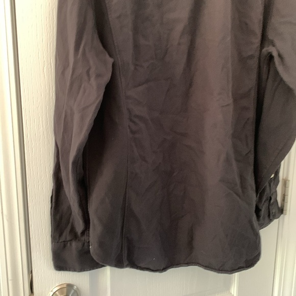 Rag & Bone Button Down size L black long‎ sleeves casual - Picture 15 of 15
